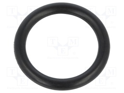 O-ring gasket; NBR; D: 3mm; Øint: 18mm; black; -30÷100°C