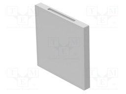 Actuator lens; 16mm; 92; grey; plastic; 13.2x13.2mm