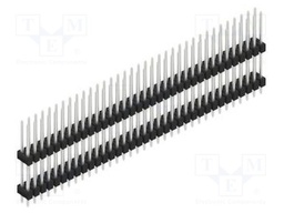 Connector: pin strips; pin header; male; PIN: 70; 2.54mm; THT; 2x35