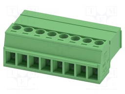 PCB connector, nominal cross section: 1.5 mm?, color: green,