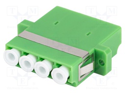 Transition: adapter; LC/UPC,both sides; 9/125um; -40÷85°C
