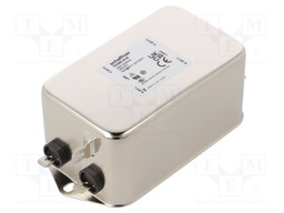 Filter: anti-interference; one-phase; 250VAC; Cx: 1uF; Cy: 4.7nF