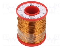 Coil wire; single coated enamelled; 0.9mm; 1kg; -65÷200°C