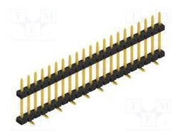 Connector: pin strips; pin header; male; PIN: 21; 2mm; SMT; 1x21