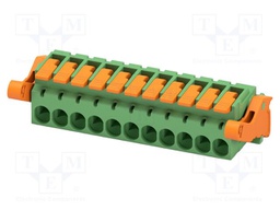 PCB connector, nominal cross section: 2.5 mm?, color: green,