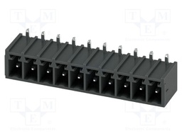 PCB headers, nominal cross section: 1.5 mm2, color: black, n