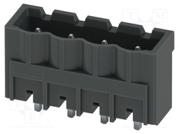 PCB headers, nominal cross section: 2.5 mm?, color: black, n