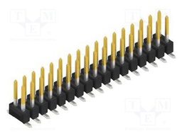 Connector: pin strips; pin header; male; PIN: 34; 2.54mm; SMT; 2x17