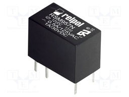 Relay: electromagnetic; SPDT; Ucoil: 12VDC; 0.5A/125VAC; 1A/30VDC
