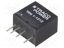 Converter: DC/DC; 1W; Uin: 9÷18V; 12VDC; Iout: 90mA; SIP; 2.1g; 100kHz