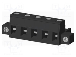 Connector: pluggable terminal block; plug; female; straight; 300V