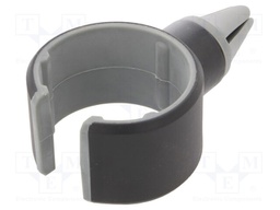 Car holder; black; air vent; Size: 40-75mm
