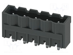 PCB headers, nominal cross section: 2.5 mm?, color: black, n