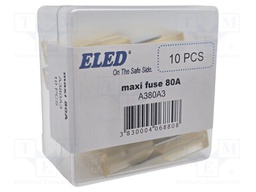 Fuse: fuse; 80A; 32VDC; automotive; 29.5mm; 29.5x9x34.1mm