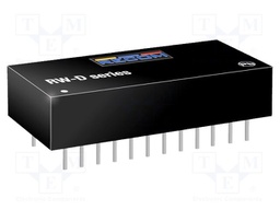 Converter: DC/DC; 3W; Uin: 9÷18V; Uout: 15VDC; Uout2: -15VDC; DIP24