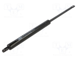 Gas spring; E: 385mm; Features: with welded steel eyes; Øout: 21mm