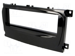 Radio mounting frame; Ford; 1 DIN; metallic black