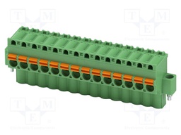 PCB connector, nominal cross section: 2.5 mm?, color: green,