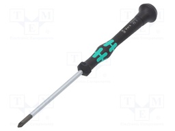 Screwdriver; Pozidriv®; Size: PZ1; precision; Blade length: 80mm