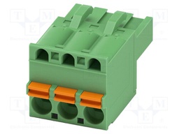 PCB connector, nominal cross section: 2.5 mm?, color: green,