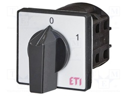Switch: cam switch; Stabl.pos: 2; 25A; 0-1; for building in; Pos: 2