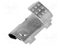 Button/lamella (left) contact; AAA,AAAA,N; Batt.no: 2; push-in