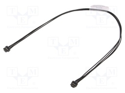 Microlock plus cable Black 4 CKT 300MM