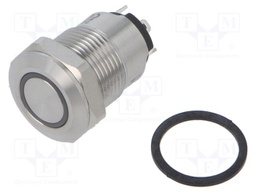 Switch: vandal resistant; Pos: 2; SPST-NO; 2A/36VDC; IP65; OFF-ON