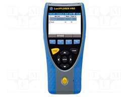 Tester: LAN network analyzer; touch screen,LCD,with a backlit