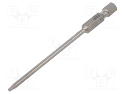 Screwdriver bit; Torx®; TX07; Overall len: 90mm