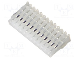Plug; wire-board; female; PIN: 12; end connector; 2.54mm; IDC; 24AWG