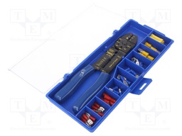 Kit: for crimping push-on connectors, terminal crimping