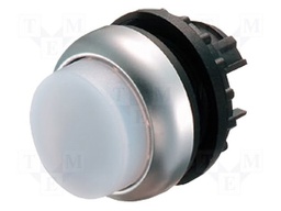 Switch: push-button; Stabl.pos: 1; 22mm; white; IP67; Pos: 2; Ø22.5mm