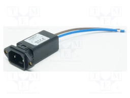 Connector: AC supply; socket; male; 250VAC; -25÷85°C