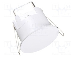 Sensor: movement; 110÷240VAC; IP54; 3m; 600W; Colour: white