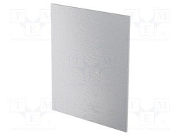 Rear panel; for ITALTRONIC enclosure