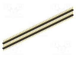 Connector: pin strips; pin header; male; PIN: 49; 2mm; THT; 1x49