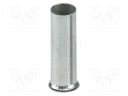 Tip: bootlace ferrule; non-insulated; copper; 6mm2; tinned; 12mm