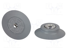 Suction cup; Nitrile rubber NBR; 100mm; Mounting: G1/4-IG; 100g