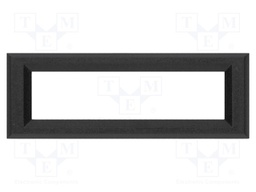 Frontal bezel; Application: EASER162-NLED; Dim: 76x27mm; ABS