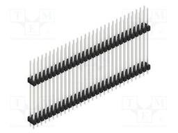 Connector: pin strips; pin header; male; PIN: 60; 2.54mm; THT; 2x30