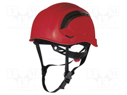 Protective helmet; Size: 53-63mm; red; Series: GRANITE WIND