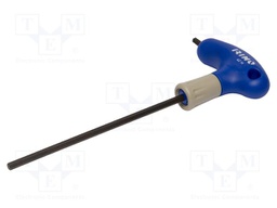 Screwdriver; hex key; HEX 3mm; Blade length: 100mm