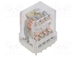 Relay: electromagnetic; 4PDT; Ucoil: 48VAC; 10A/250VAC; 10A/24VDC
