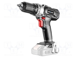 Drill/driver; battery; drilling,screwdriving; 2÷13mm; 18VDC; 55Nm