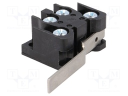 Microswitch SNAP ACTION; with lever; SPST-NO + SPST-NC; ON-(ON)