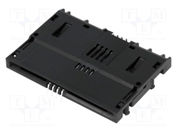 Connector: for cards; Smart Card; swivel; THT; gold-plated
