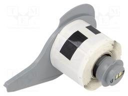 Label; 35mm; silver; H: 18mm