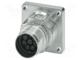 Connector: M17; socket; M17 PRO; PIN: 8; 630V; 14A; IP67; 7+PE