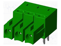 Connector: pluggable terminal block; socket; female; angled 90°